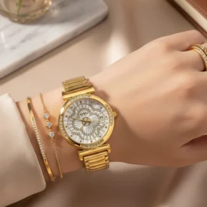 Ladies Golden Watch