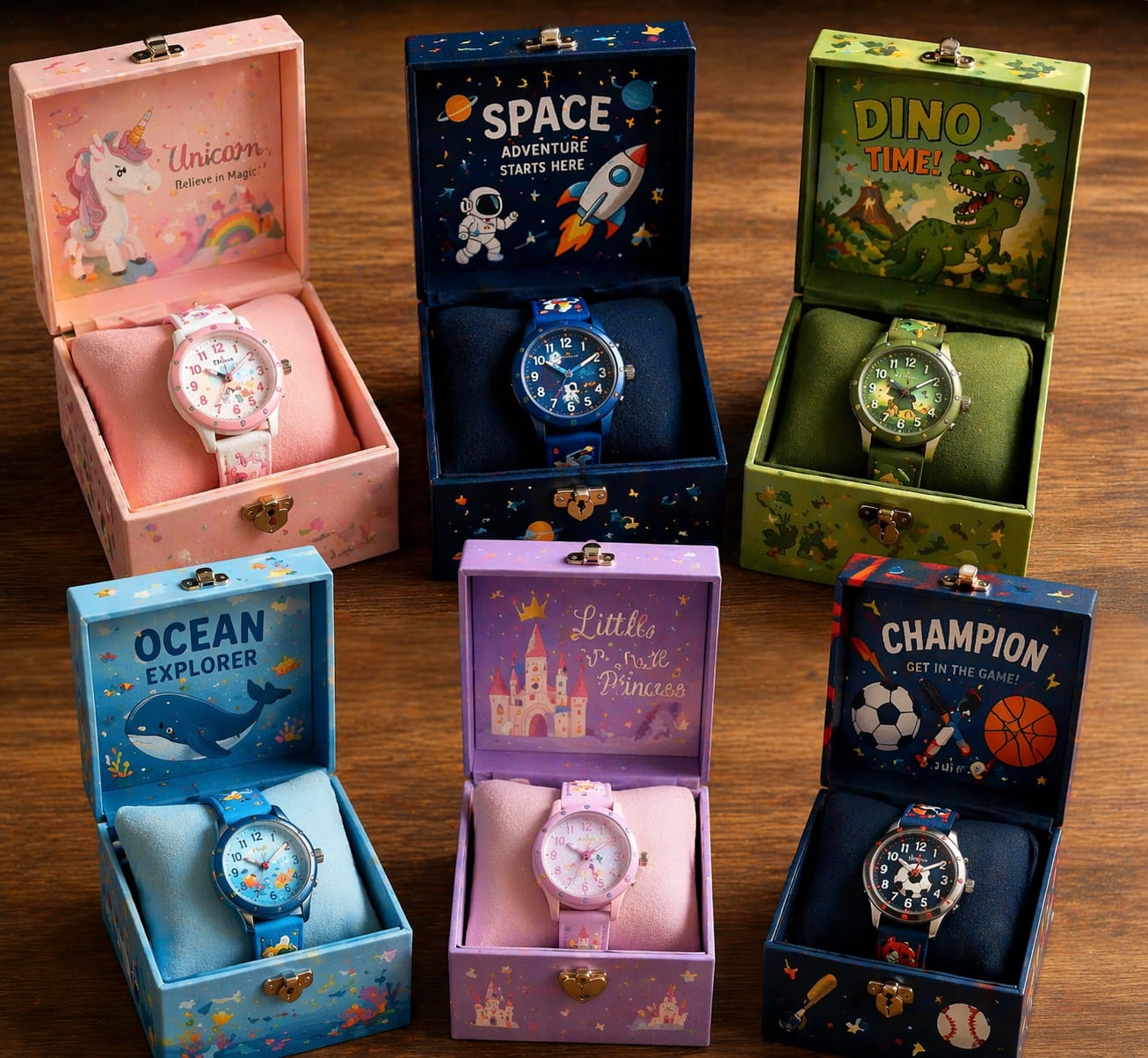 Kids Watches Gift Box Set