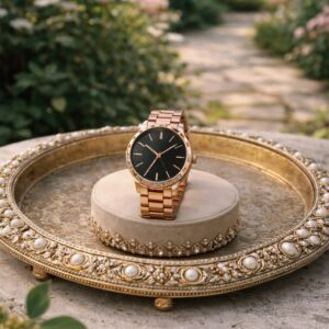 Elegant Rose Gold Watch
